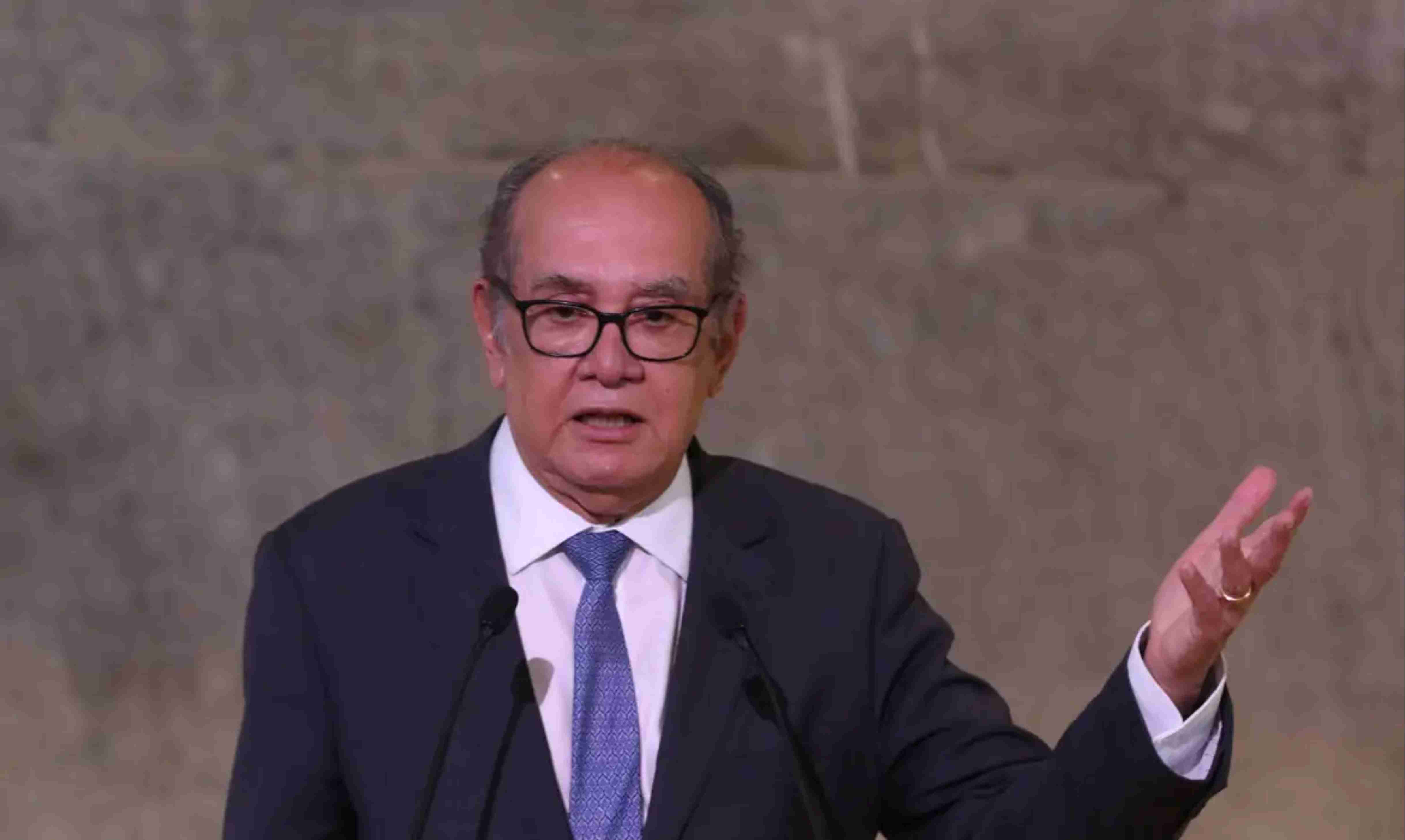 Gilmar Mendes propõe lei que pode favorecer autoridades contra sanções internacionais